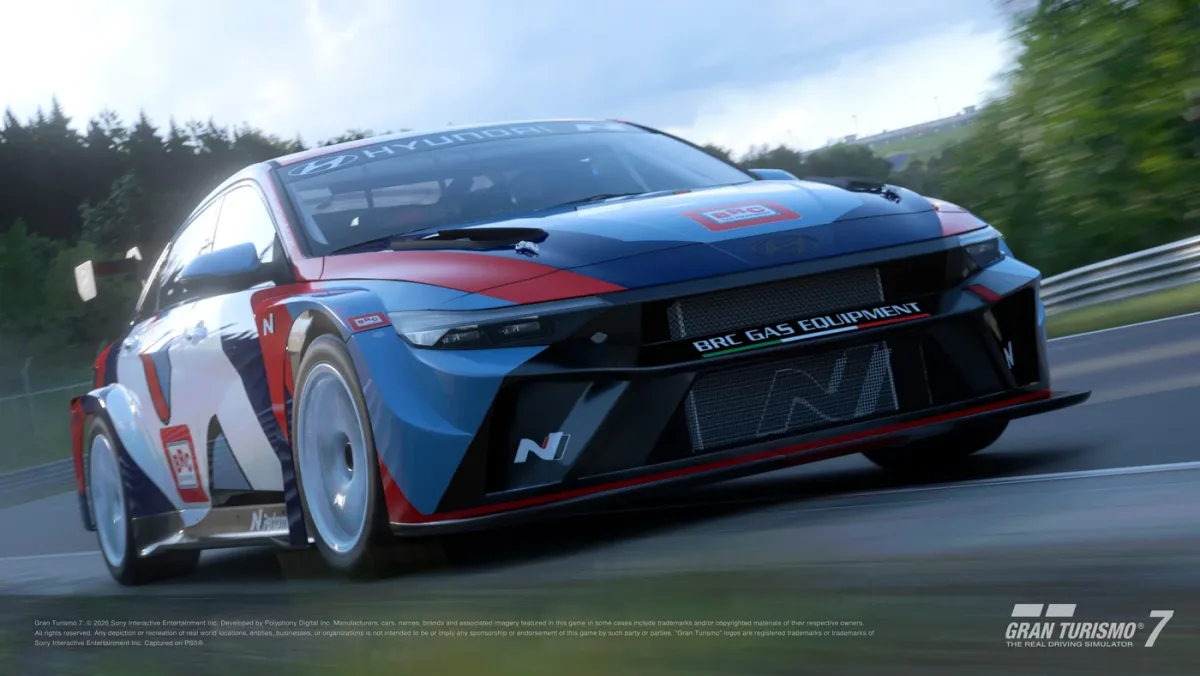 Hyundai Motor presenta el ELANTRA N TCR en Gran Turismo 7, ampliando su presencia en el e-motorsport