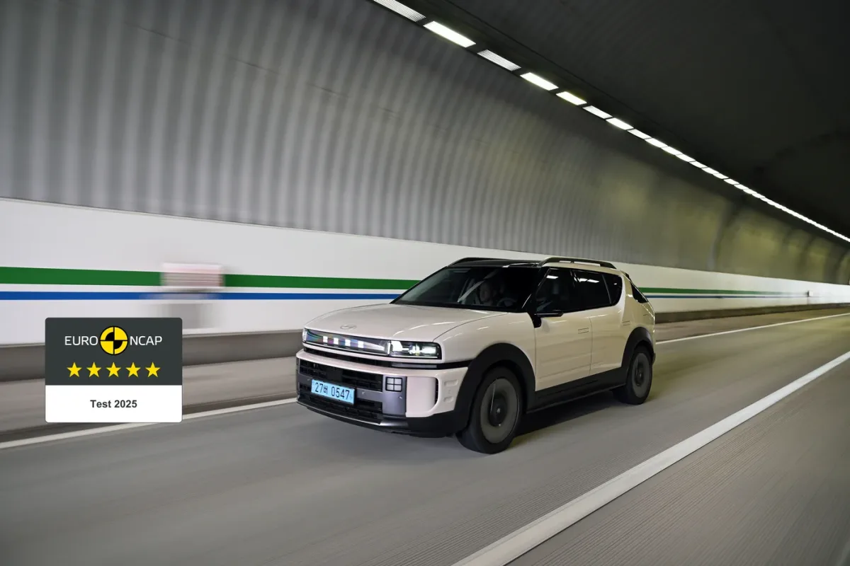 El nuevo Hyundai NEXO alcanza la máxima calificación de cinco estrellas en la evaluación de seguridad Euro NCAP