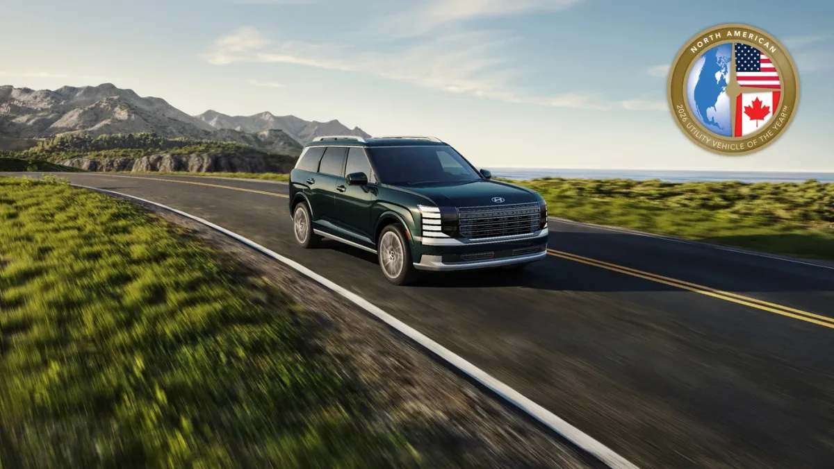 Hyundai PALISADE fue coronado Vehículo Utilitario del Año en Norteamérica 2026