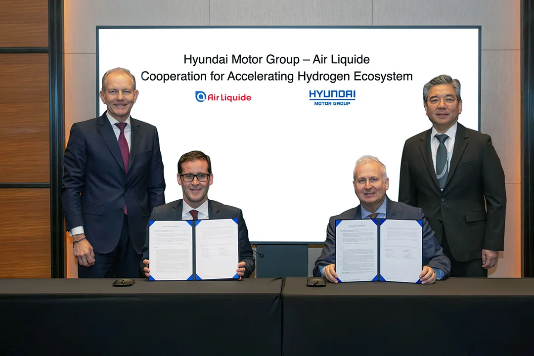 Hyundai Motor Group y Air Liquide impulsan una alianza global para acelerar el ecosistema del hidrógeno