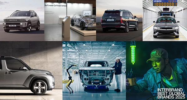 Hyundai Motor logra una  valoración de marca récord de 
$ 24.6 mil millonesen las clasificaciones intermarca de 2025
