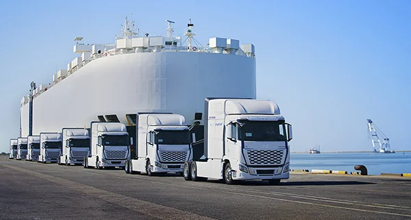 Hyundai envía la primera flota de camiones XCIENT Fuel Cell a América Latina